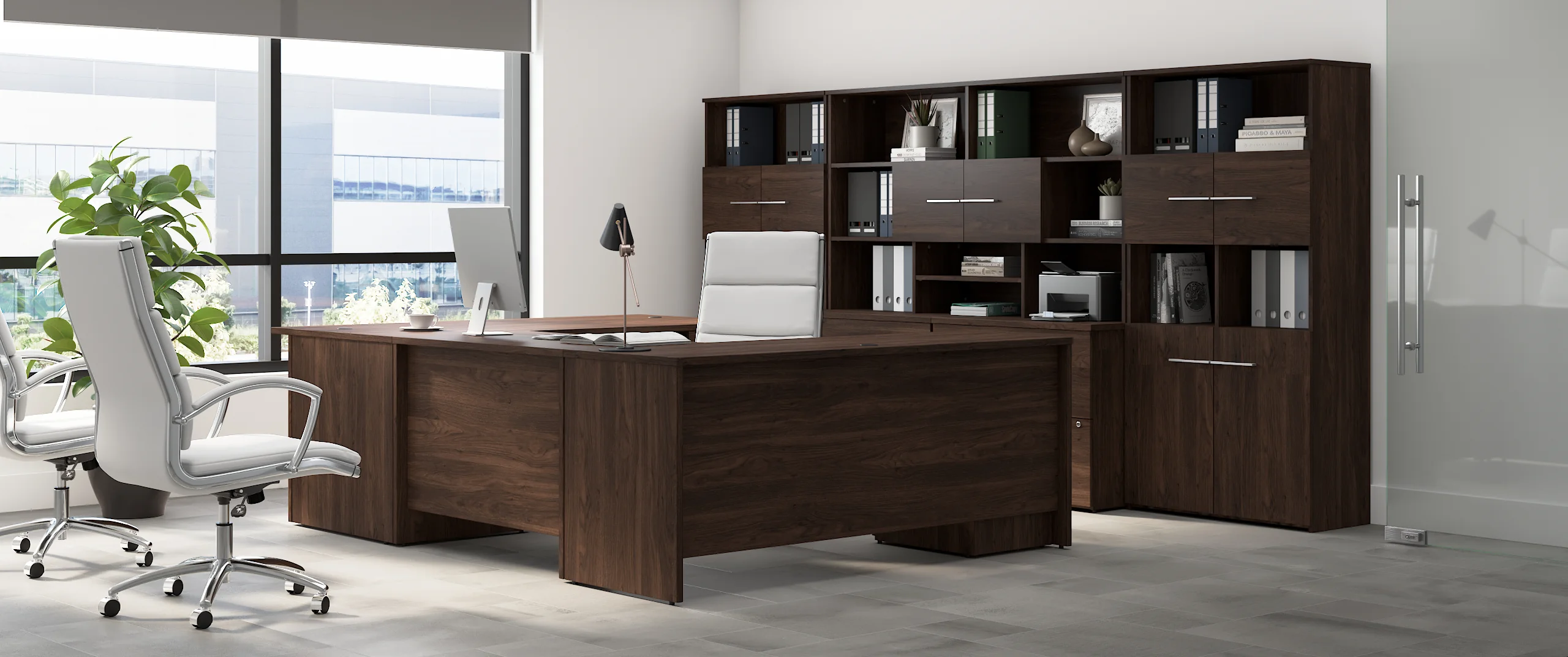 Office desks and workstations