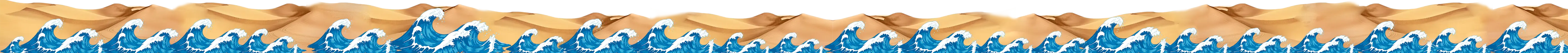 Desert sand dunes illustration