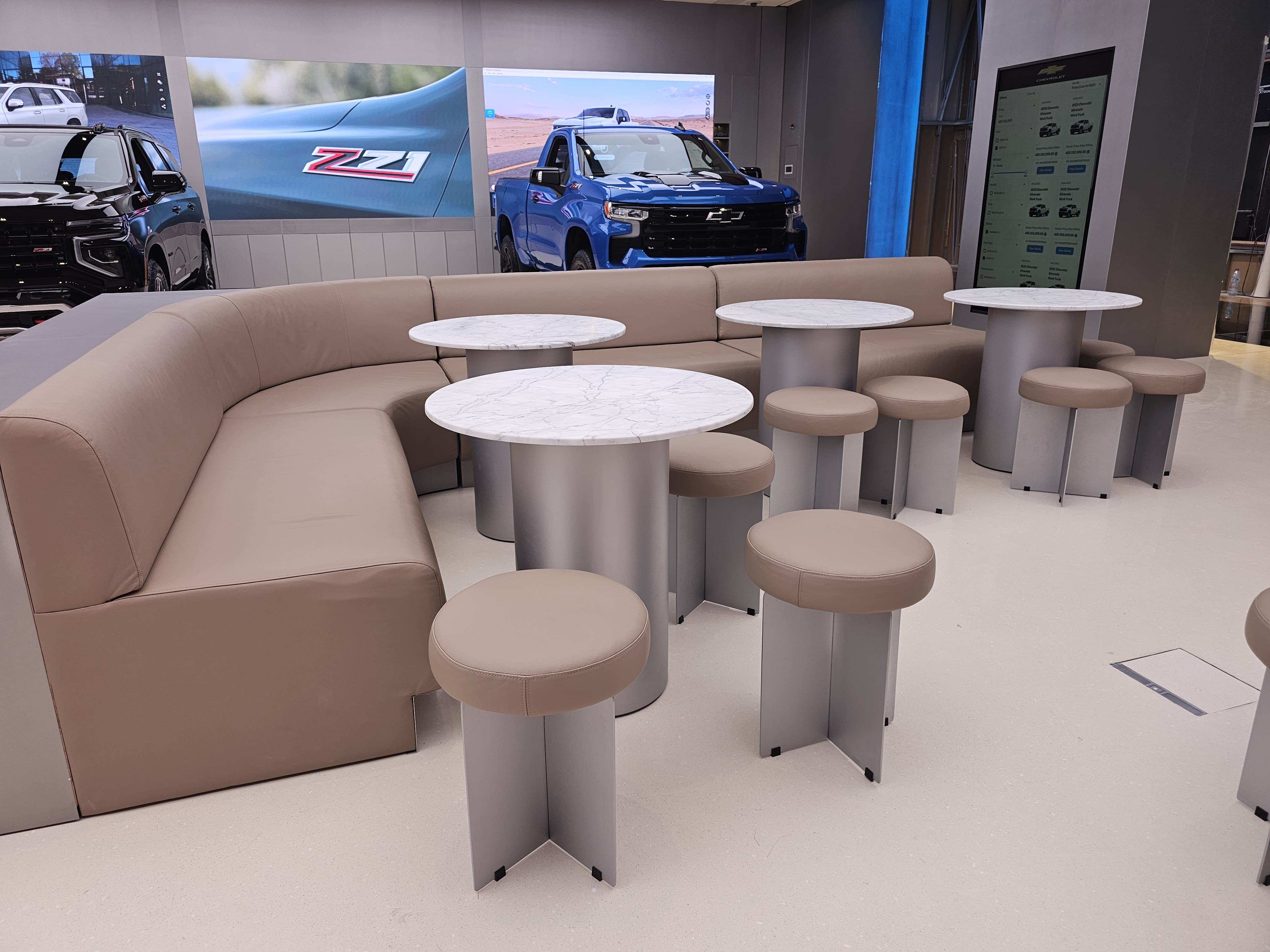 Abu Dhabi Toyota - completed project by Furniconcepts